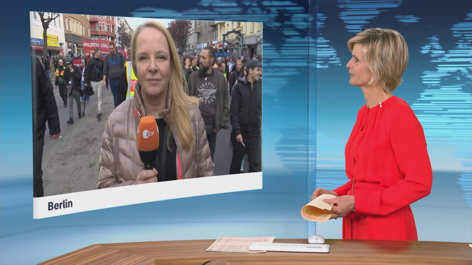 ZDF-Korrespondentin Stefanie Gargosch berichtet aus Berlin.