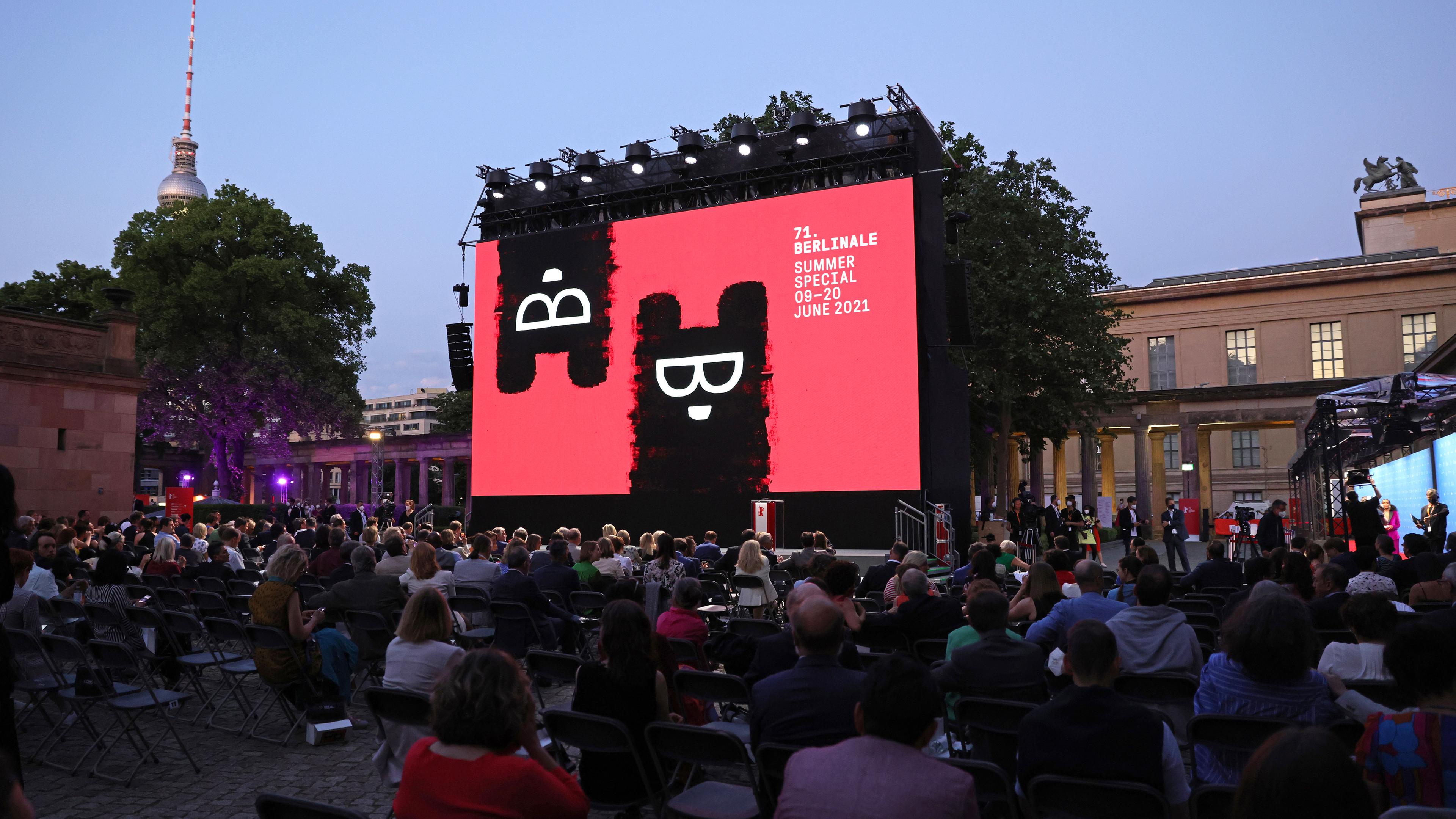 Eröffungsveranstaltung der Berlinale "Summer Special" 2021 auf der Berliner Museumsinsel