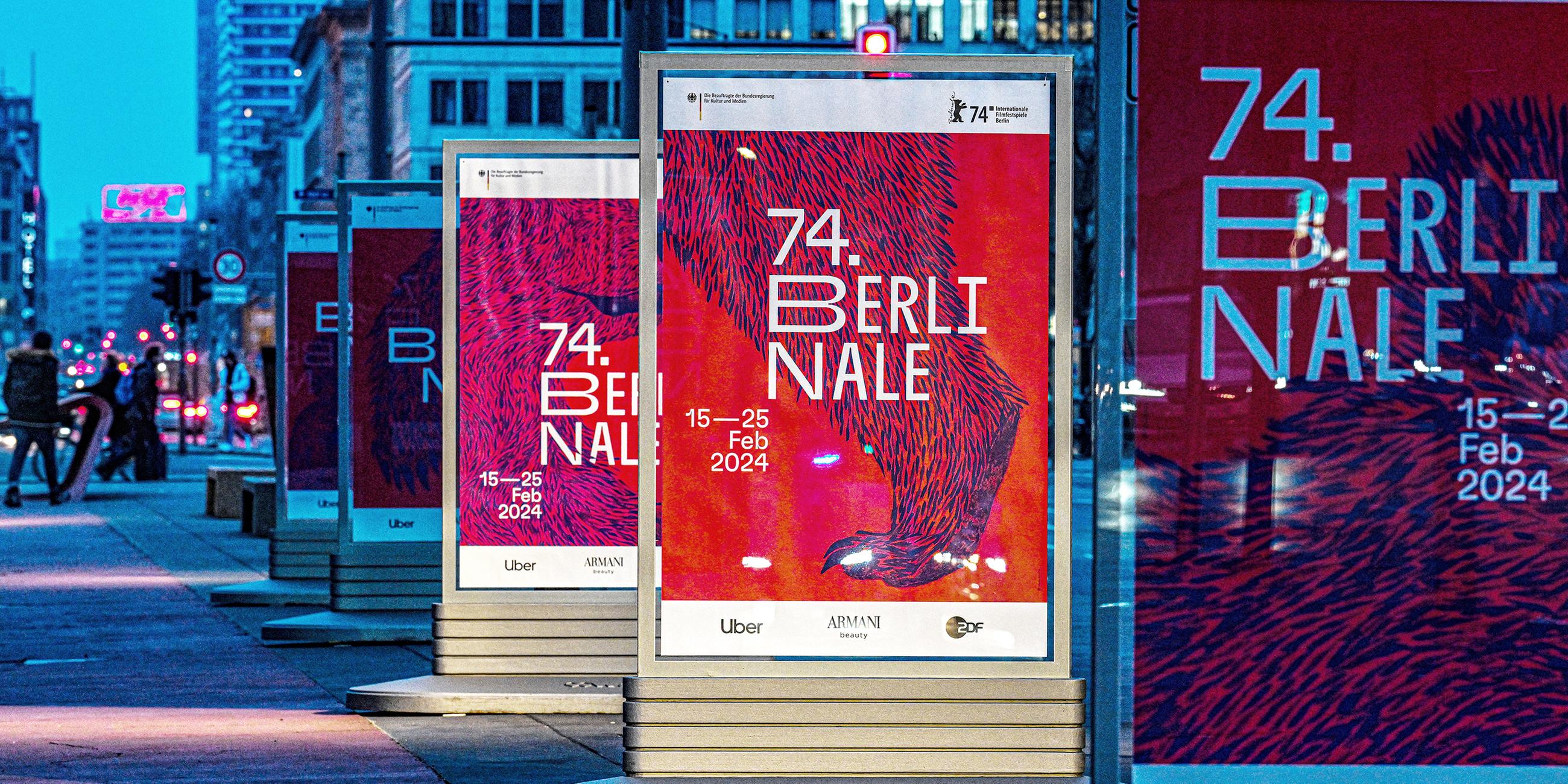 Berlinale-Plakate am Potsdamer Platz