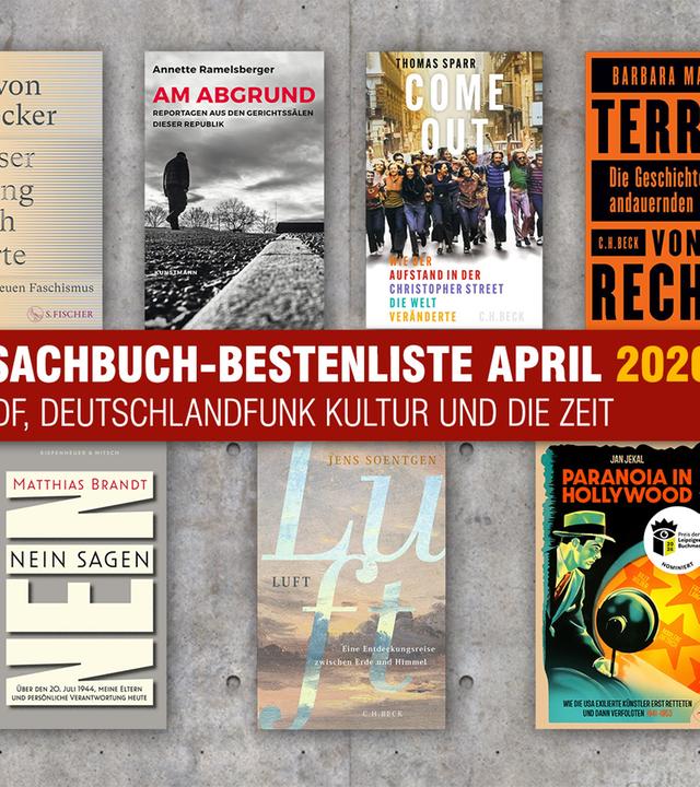 Die Sachbuch-Bestenliste für April 2026