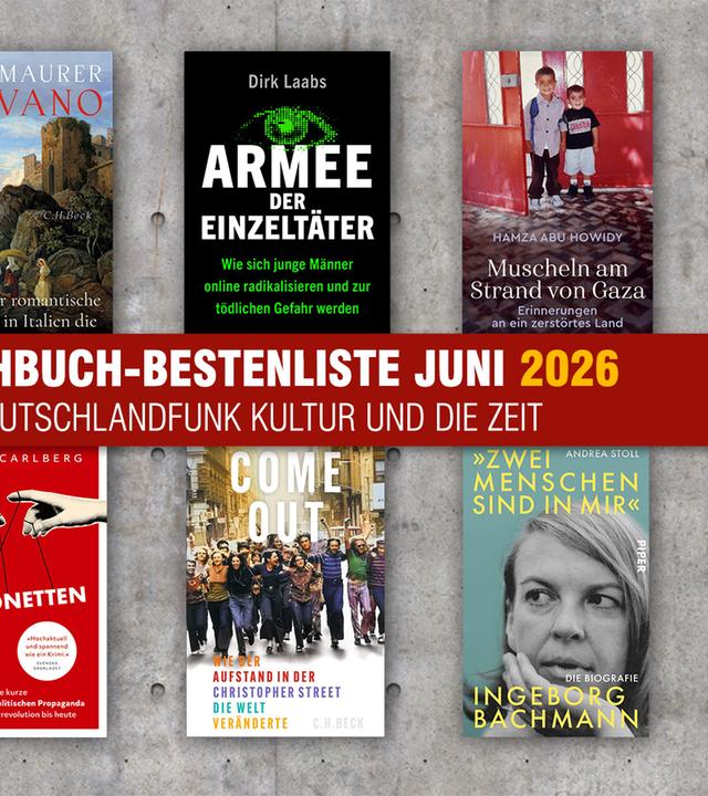Die Sachbuch-Bestenliste für Juni 2026