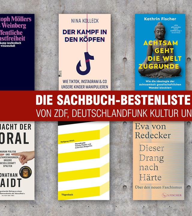 Die Sachbuch-Bestenliste für Mai 2026