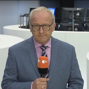 ZDF-Korrespondent und Börsenexperte Fank Bethmann aus Frankfurt