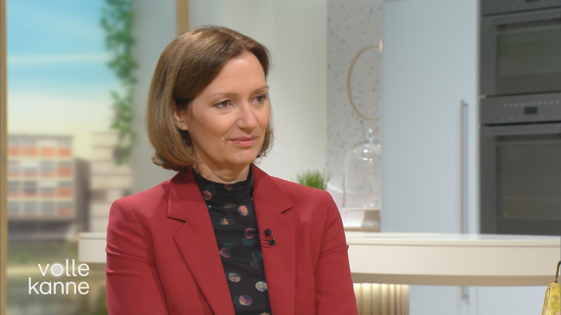 Bettina Schausten bei "Volle Kanne"