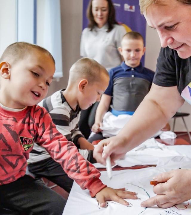 "Die große Weihnachtsshow": Das Hilfsprojekt von Brot für die Welt in der Ukraine