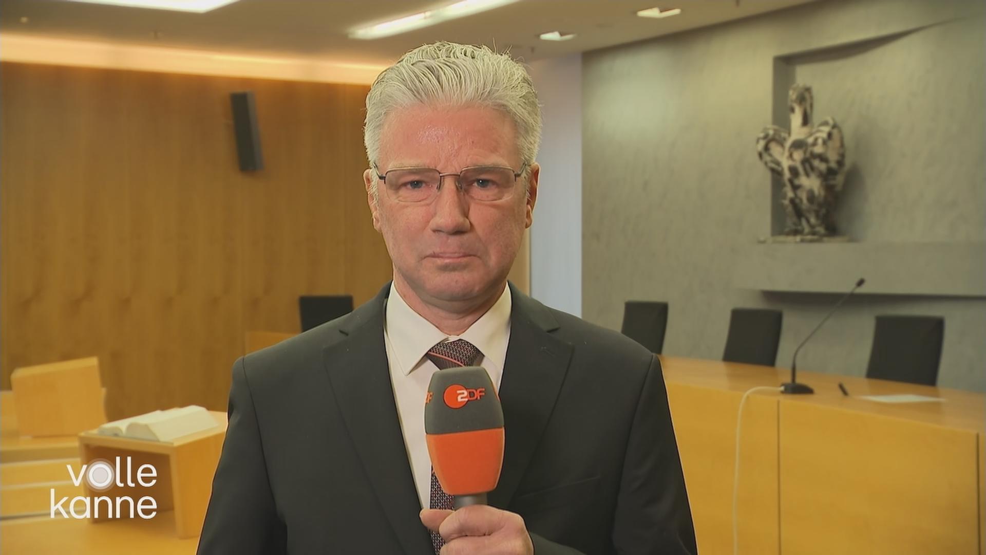  Christoph Schneider, ZDF-Redaktion Recht und Justiz, ist zugeschaltet.