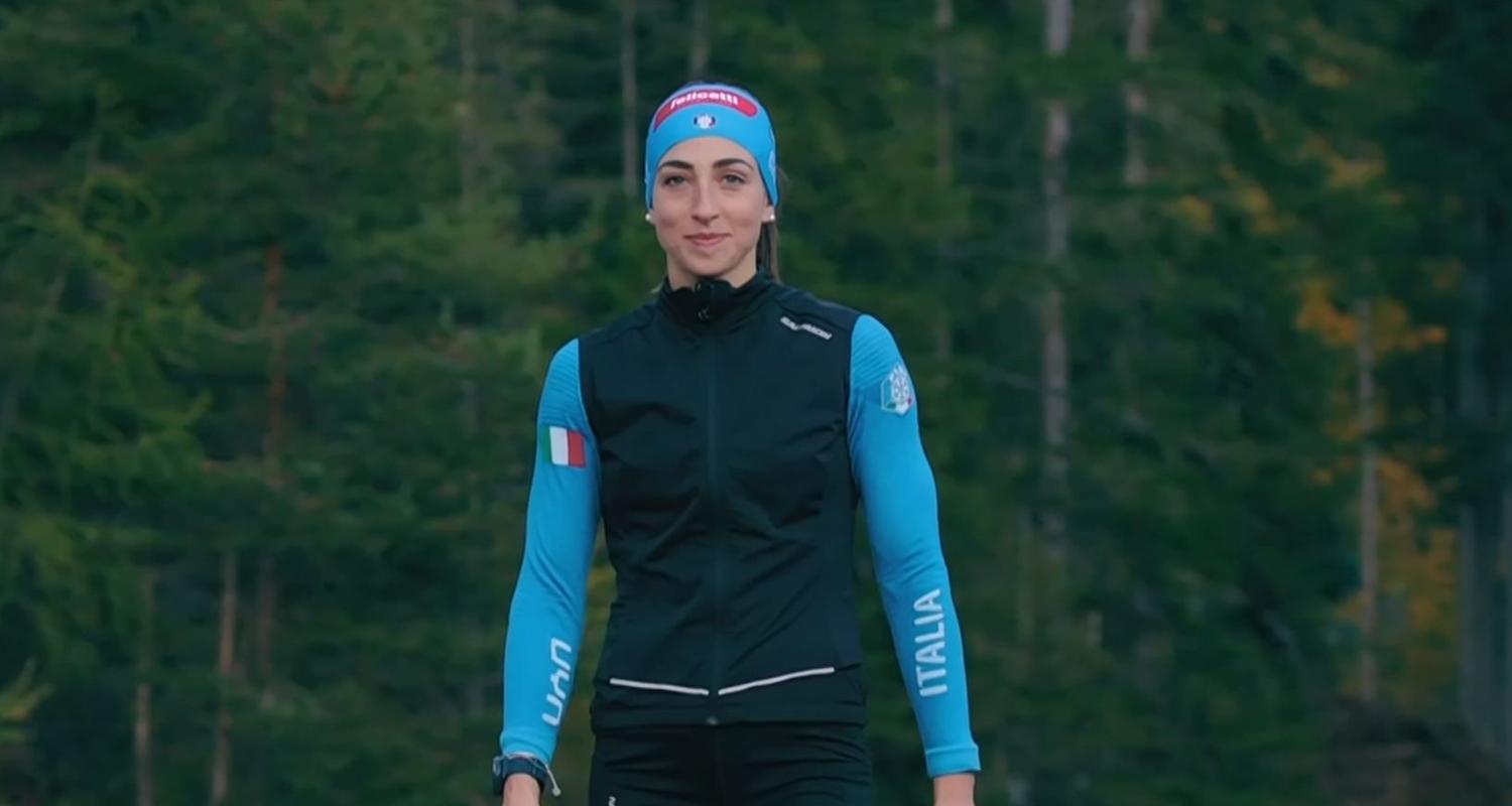 Biathletin Lisa Vittozzi