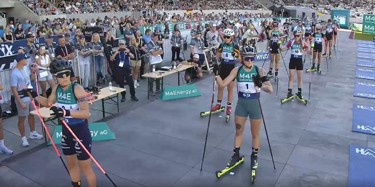 City Biathlon, Dresden, Massenstart Frauen