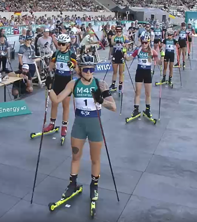 City Biathlon, Dresden, Massenstart Frauen