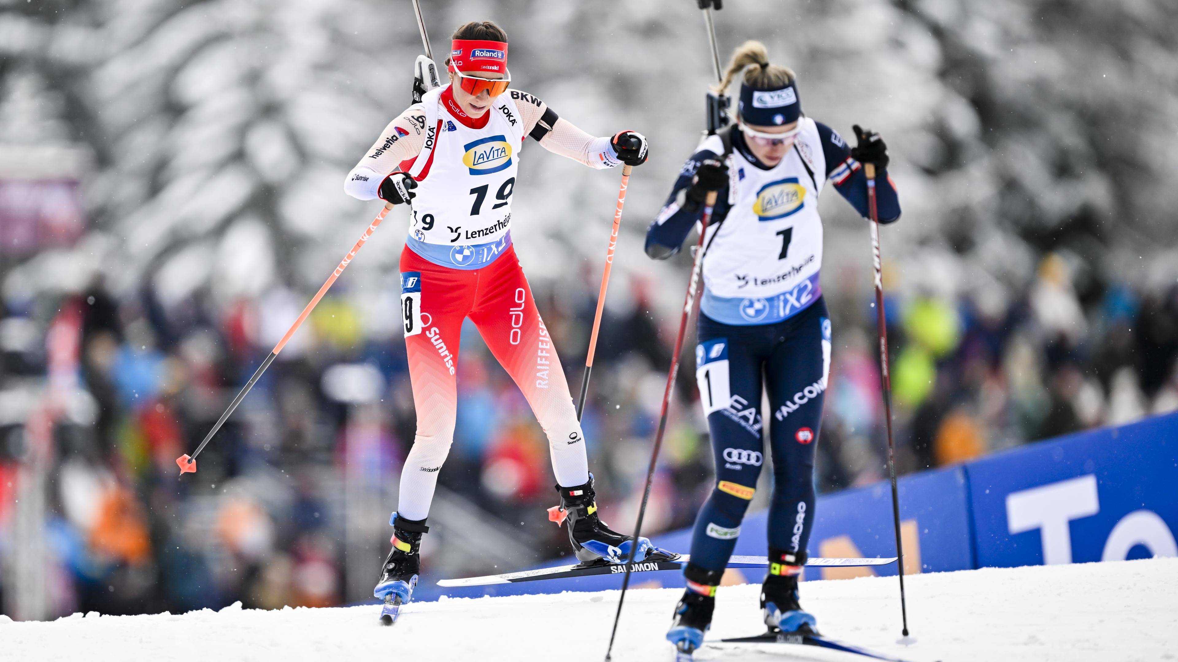 Die deutschen Biathleten vor der Premiere in Lenzerheide ZDFheute