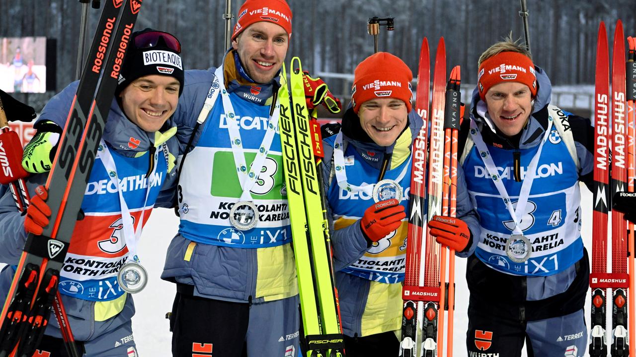 Biathlon-Staffeln starten erfolgreich
