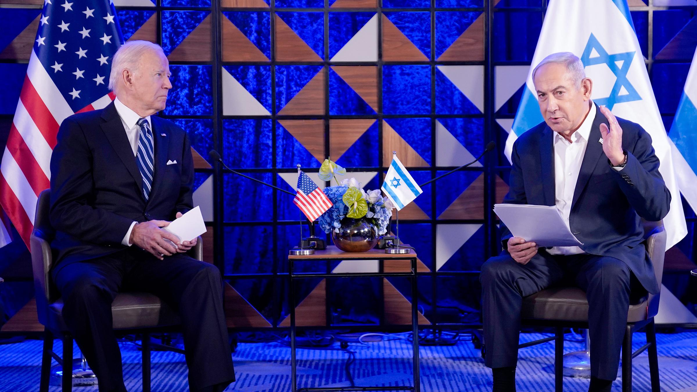 Joe Biden und Benjamin Netanyahu