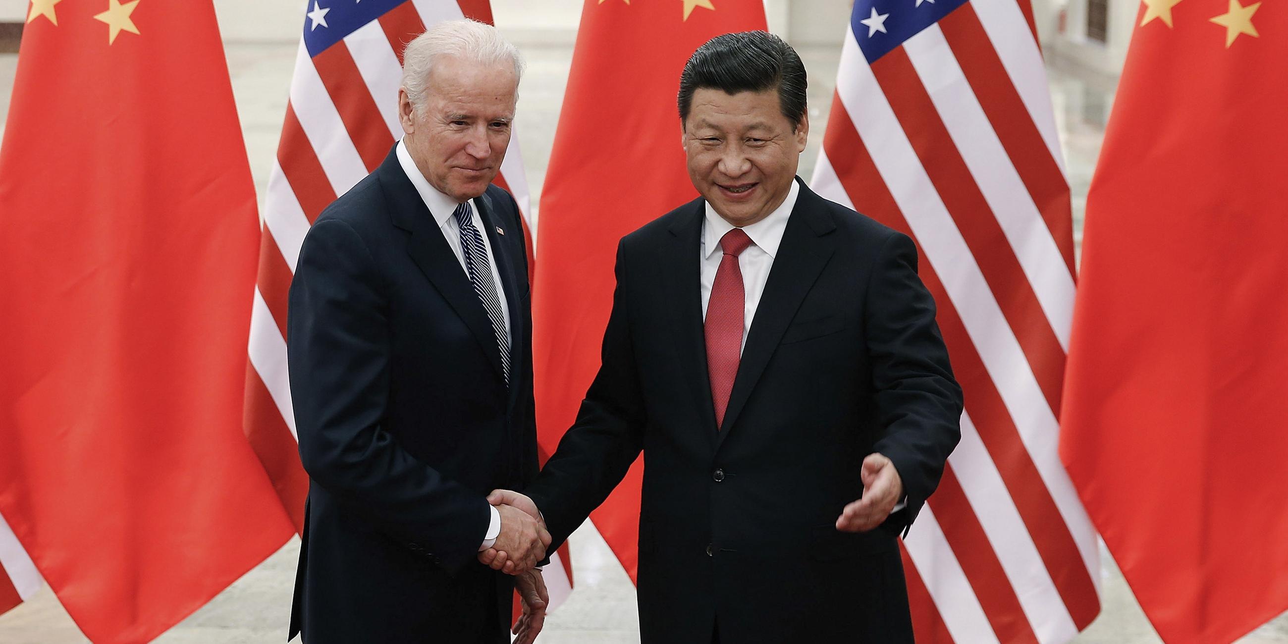Archiv: Joe Biden und Xi Jinping