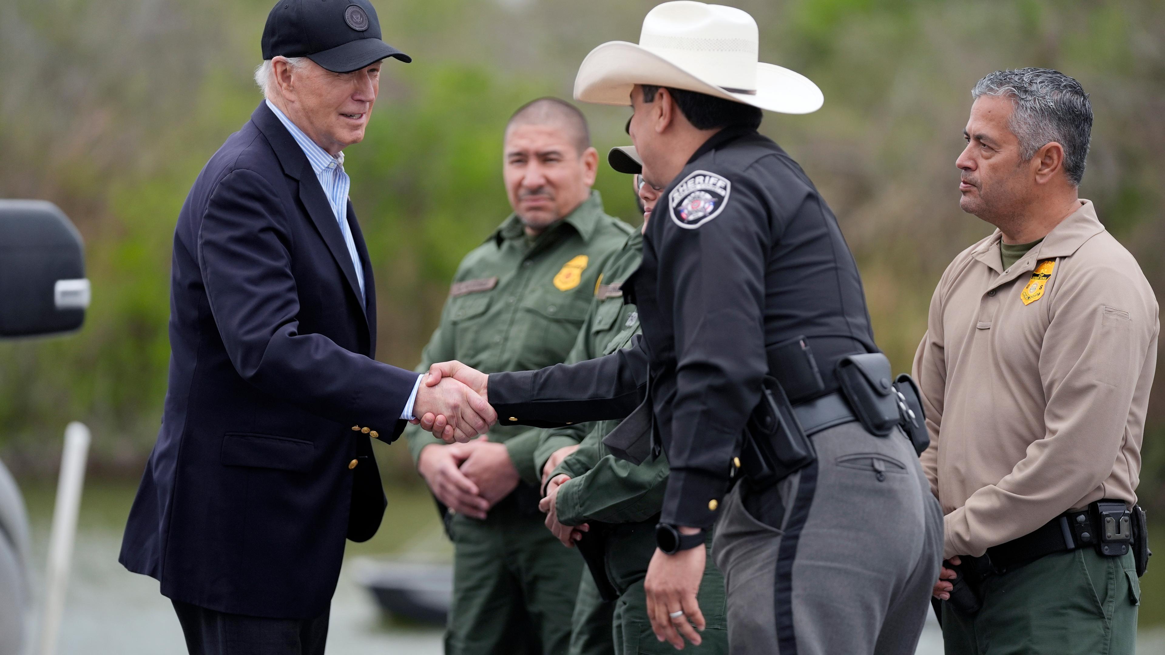 US-Präsident Biden besucht Grenze zu Mexiko