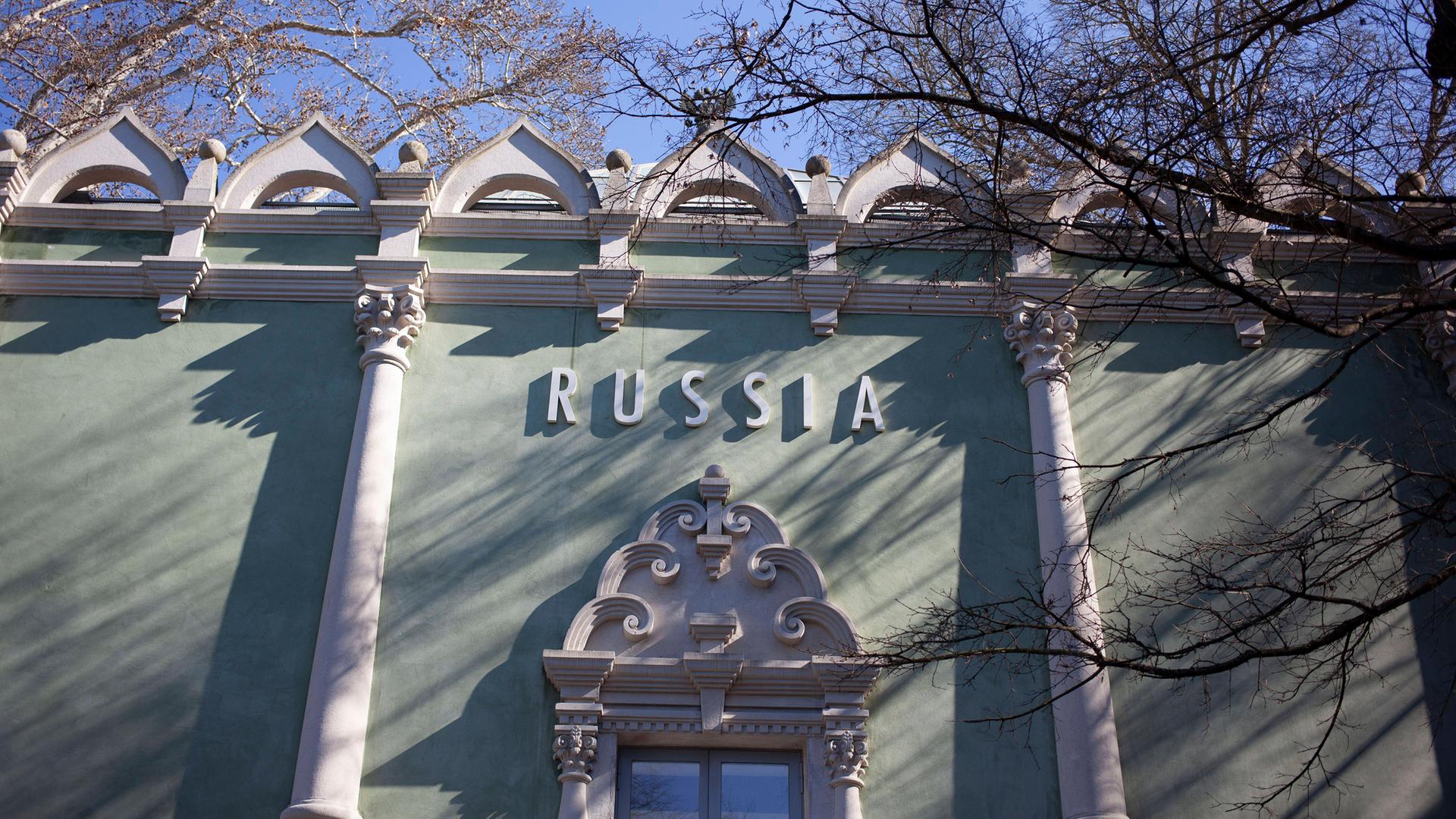 Der Russland-Pavillon auf der Biennale in Venedig
