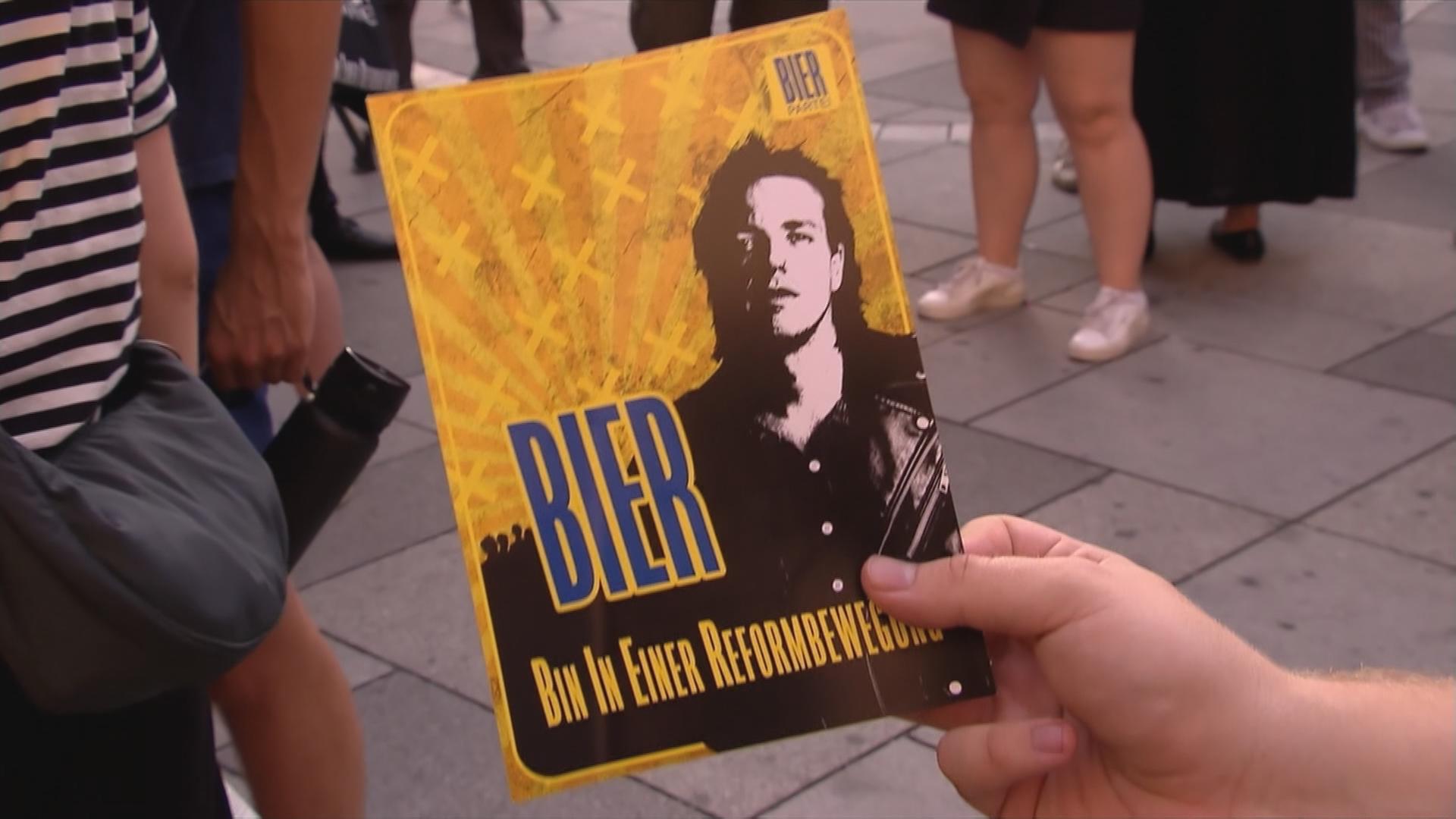 Flyer der Bierpartei