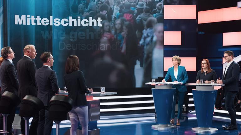 "Wie geht´s, Deutschland?": Andreas Scheuer, Jürgen Trittin, Heiko Maas, Katja Suding, Marietta Slomka, Nancy Nielsen, Rüdiger Dreier