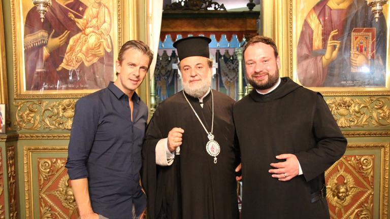 Markus Lanz, Bischof Alexis und Pater Nikodemus