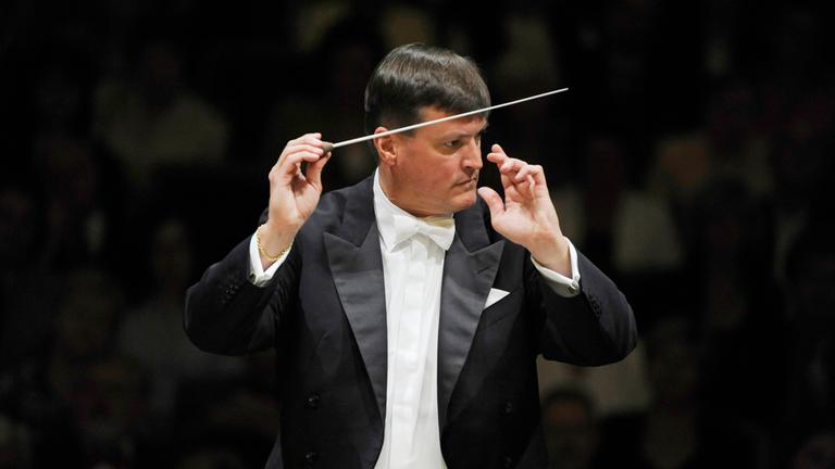 "Silvesterkonzert aus der Semperoper": Christian Thielemann in Nahaufnahme.