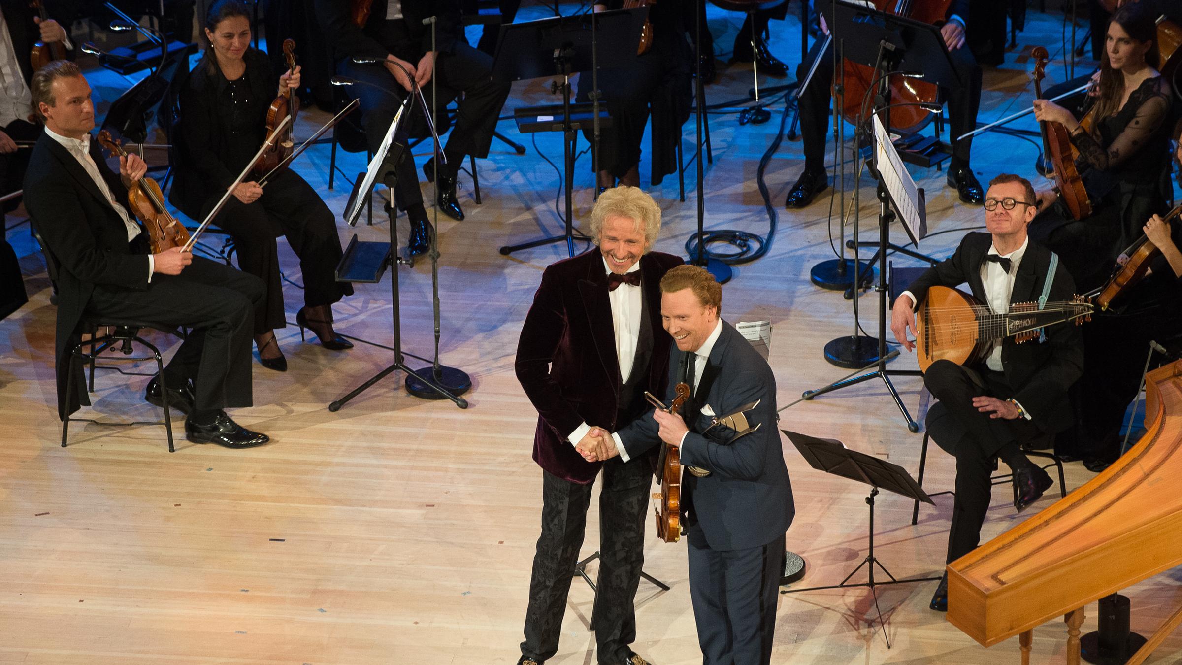 "Echo Klassik 2017": Daniel Hope mit Thomas Gottschalk