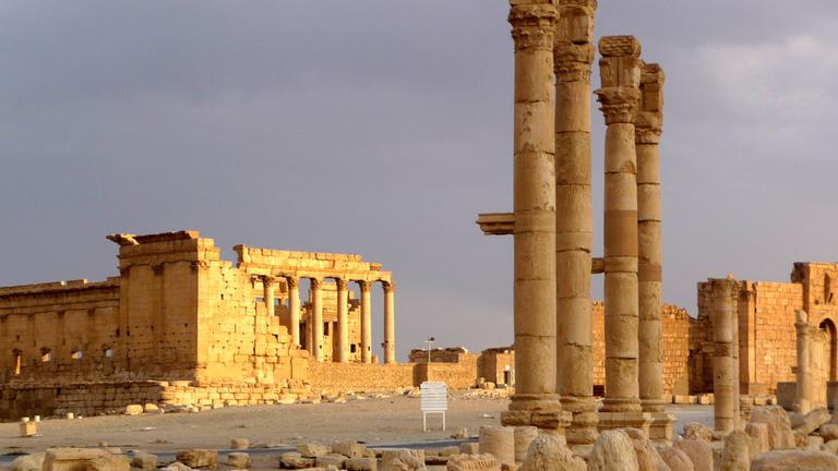 "Terra X: Die Rettung Palmyras": Bel-Tempel im Jahr 2011, noch nicht zerstört