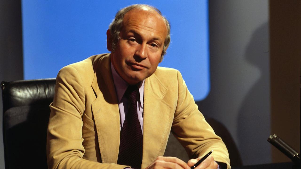 Dieter Kronzucker am 2. Januar 1978 in der ersten "heute-journal"-Sendung