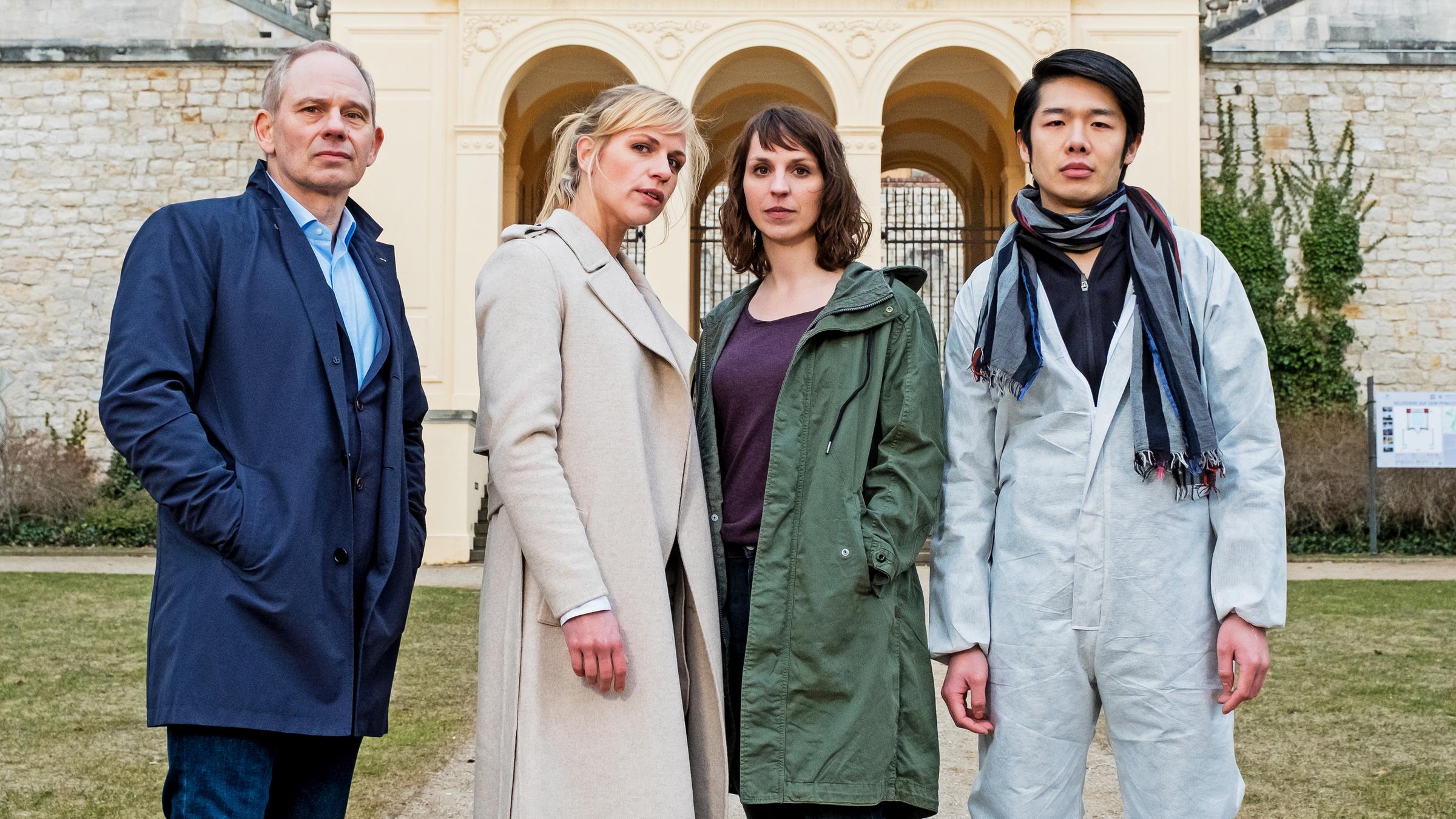 "SOKO Potsdam - allgemeine": Michael Lott (Rolle: Bernhard Henschel); Katrin Jaehne (Rolle: Sophie Pohlmann); Caroline Erikson (Rolle: Luna Kunath); Yung Ngo (Rolle: Thomas Brandner)