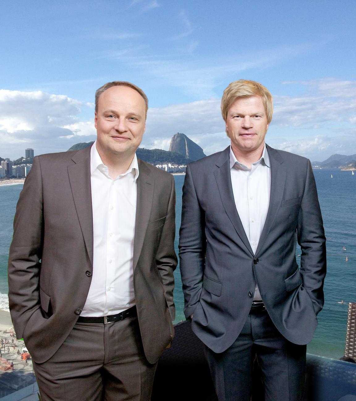 FIFA -Fußball WM 2014: Oliver Welke, Oliver Kahn