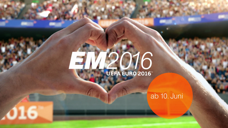 Plakat Fußball-EM 2016