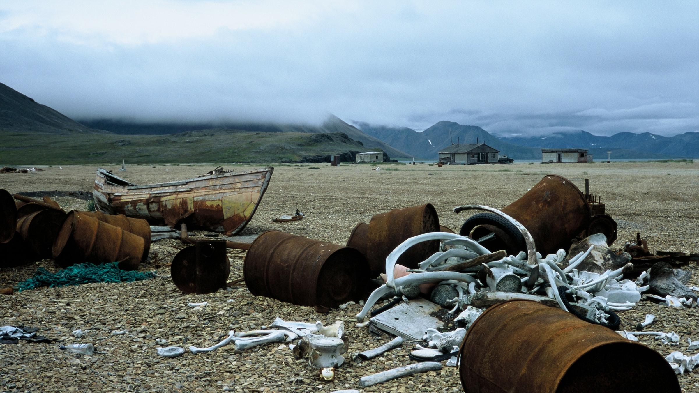 "Chamissos Schatten": Lager der Meeresjäger.