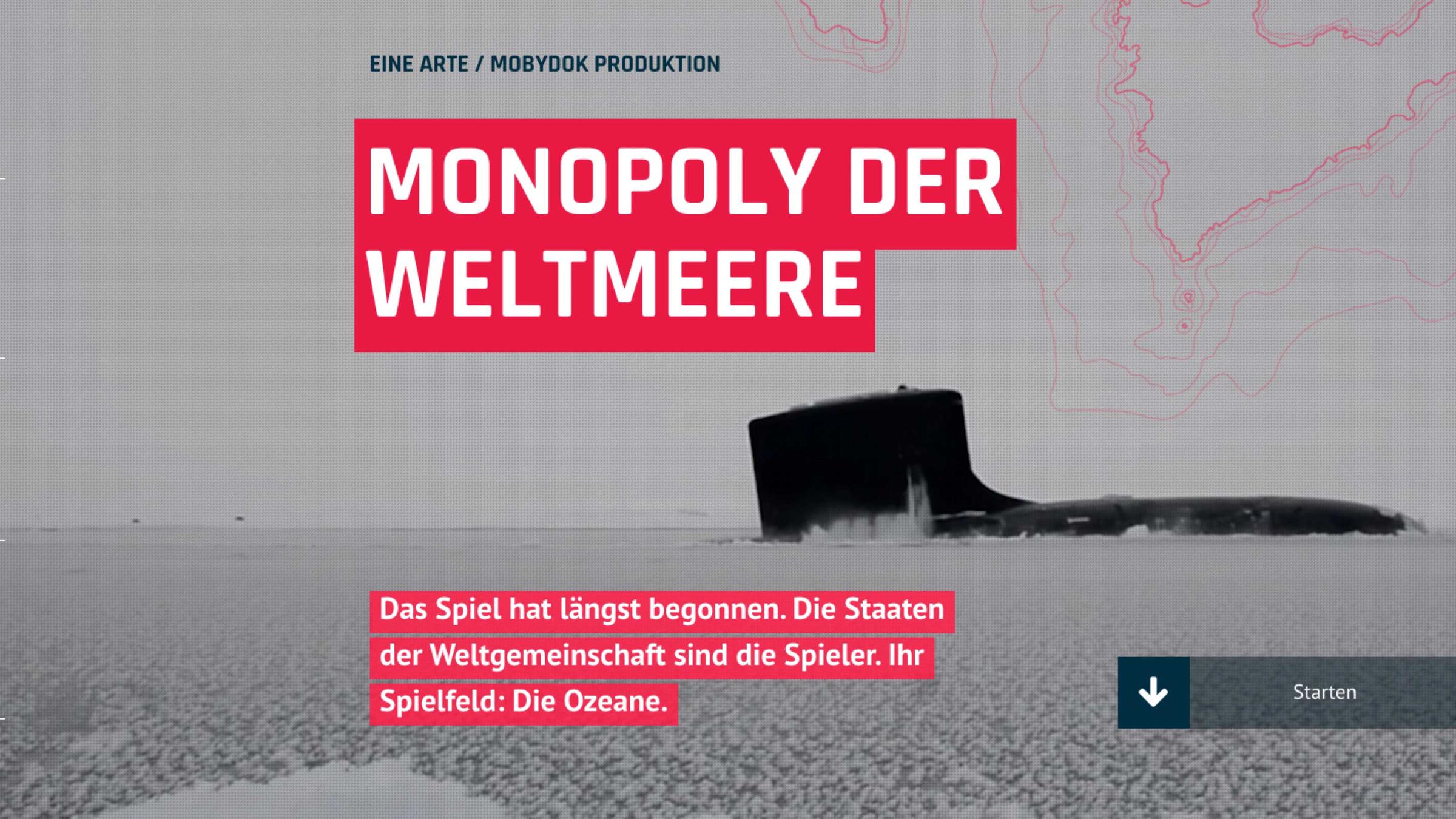 Typical "Monopoly der Weltmeere" (ARTE)