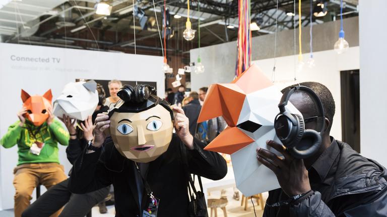 re:publica 2016: ZDF-Messestand 
