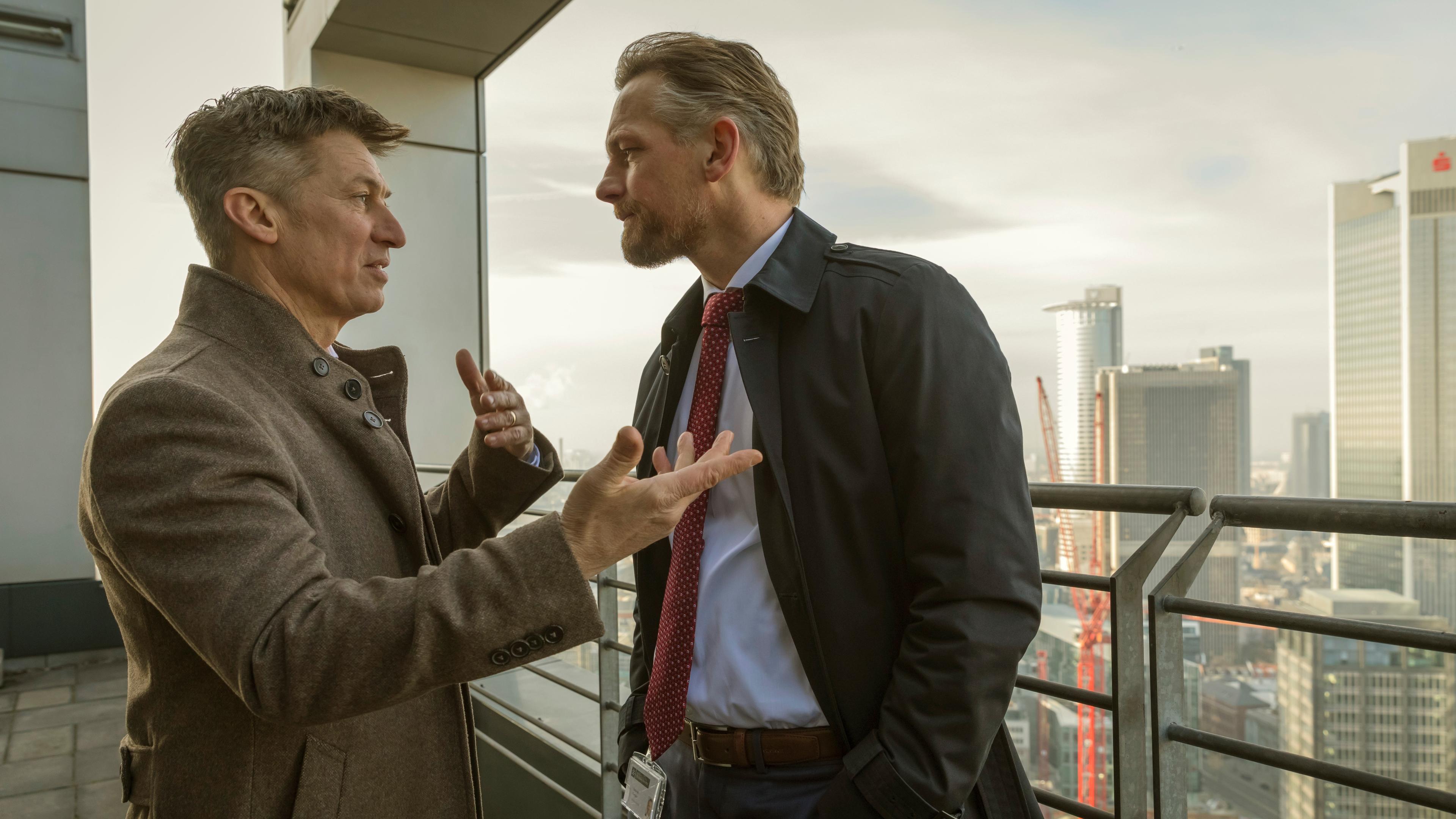 Konfrontation auf dem Dach