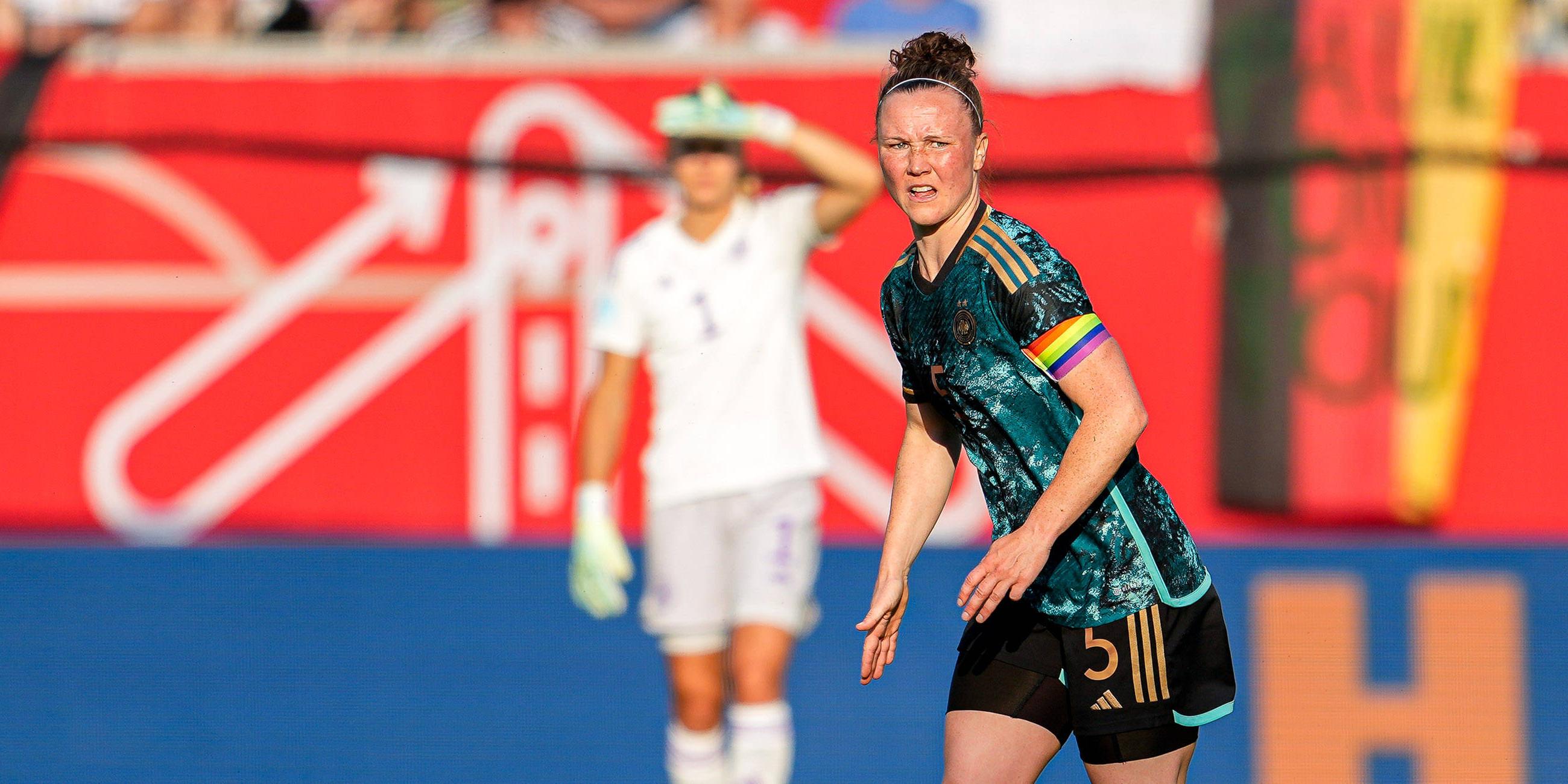Bestritt ihr bislang letztes Länderspiel bei der WM-Generalprobe gegen Sambia: Marina Hegering. 