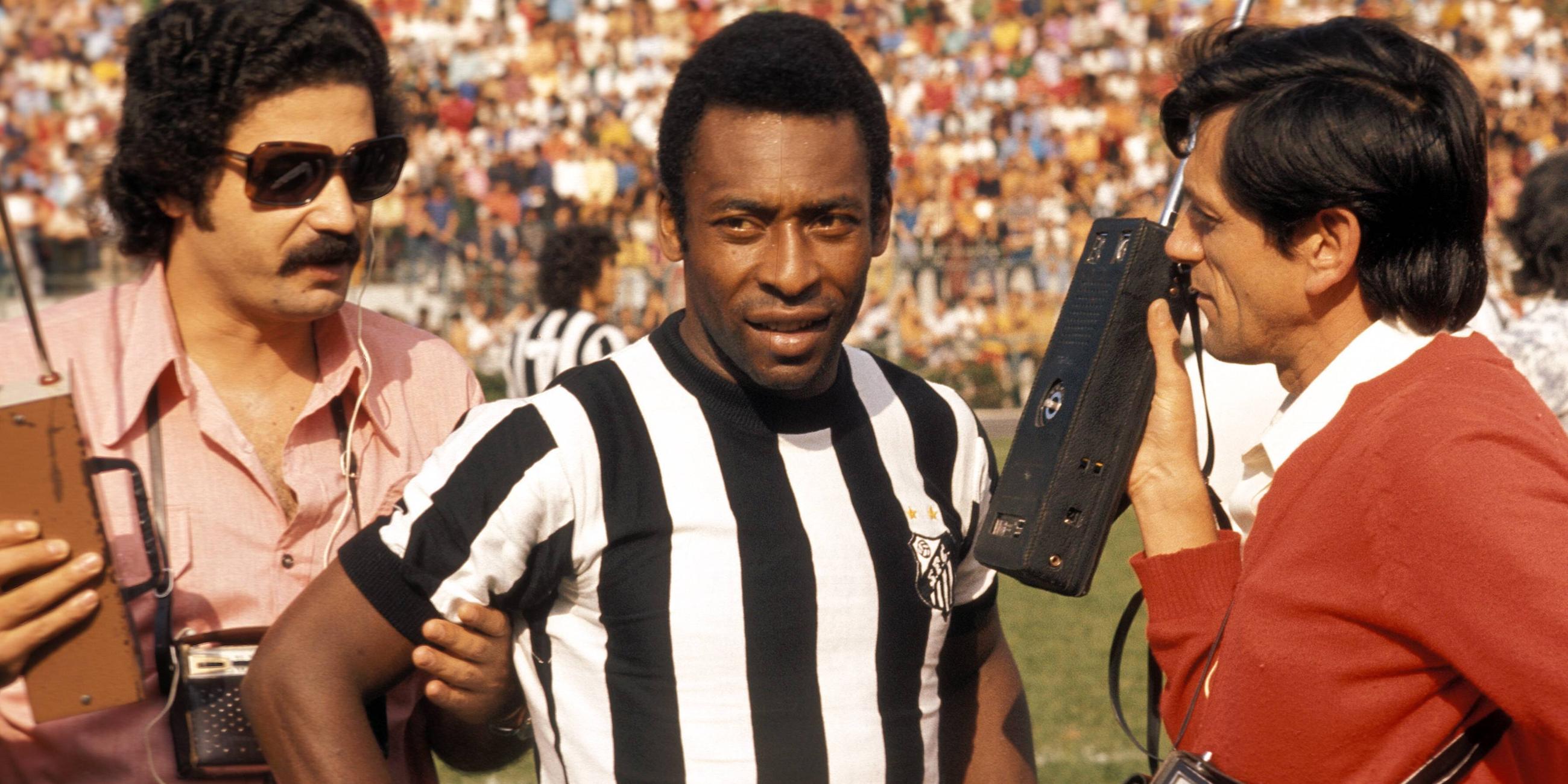 Pelé im Trikot des FC Santos (1969)