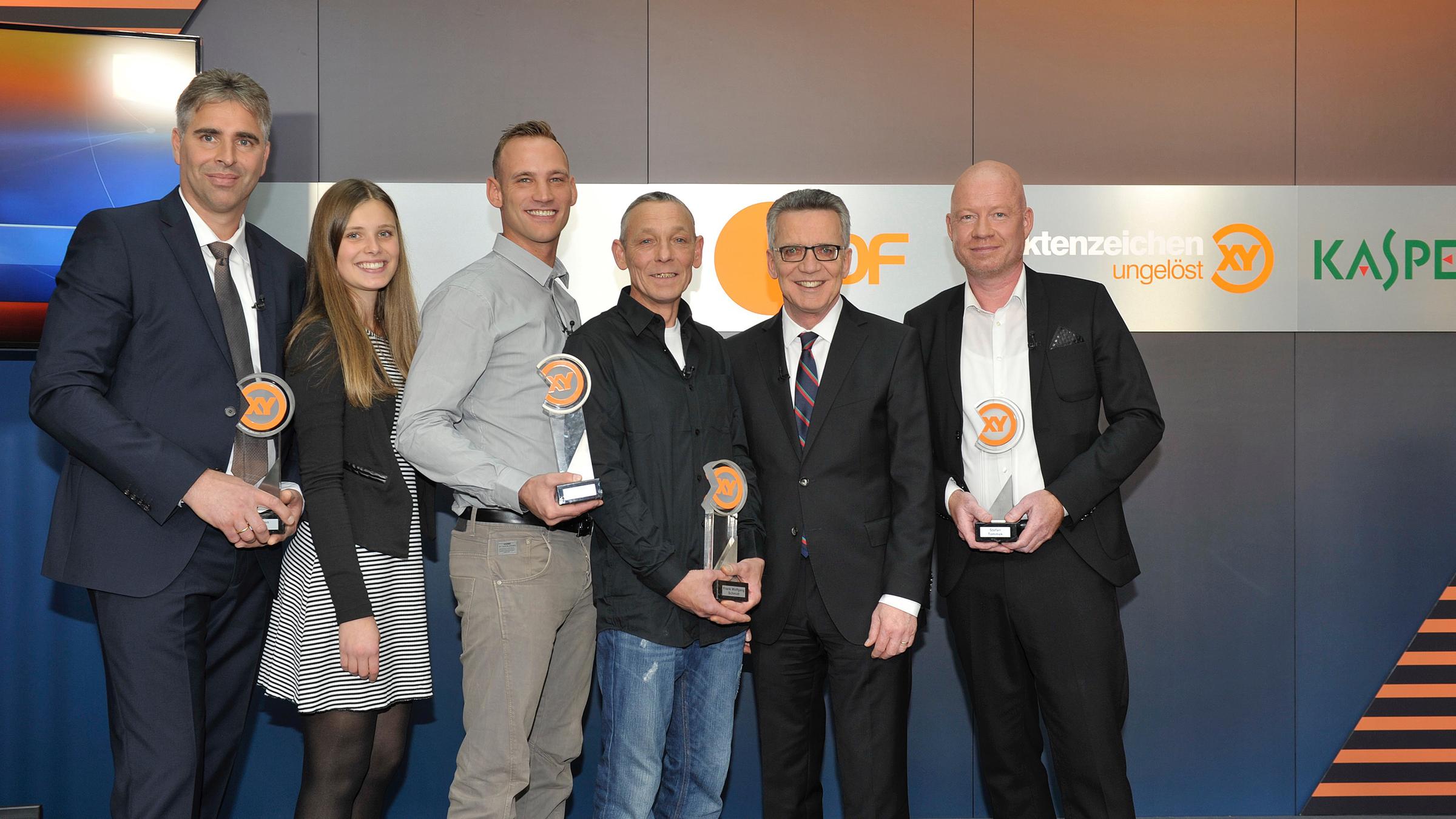 Nina Röder, Carsten Röder, Frank Wolfgang Schmidt, Raphael Soler-Lopez, Thomas de Maizière, Stefan Tommek