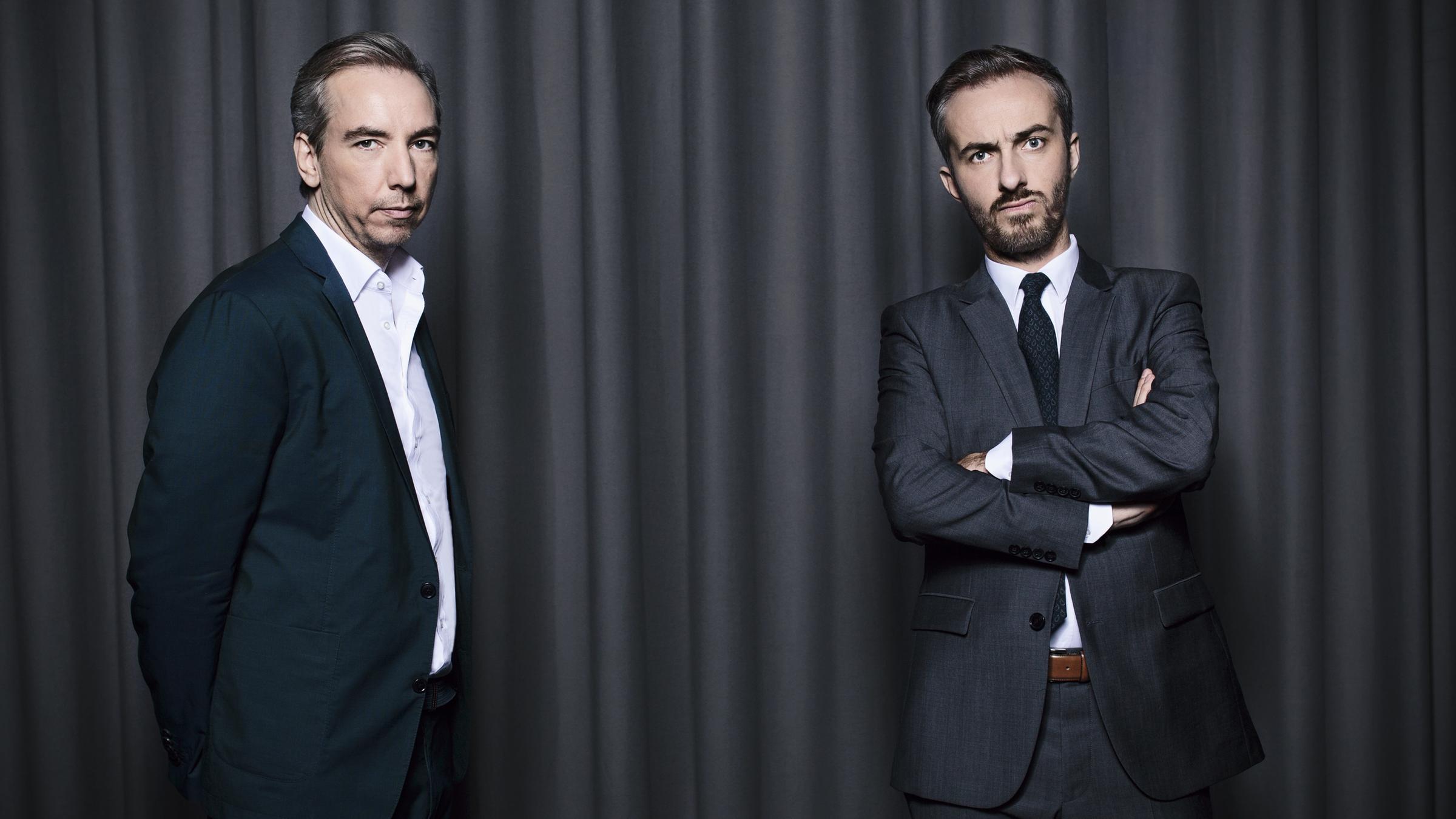 Olli Schulz und Jan Böhmermannn