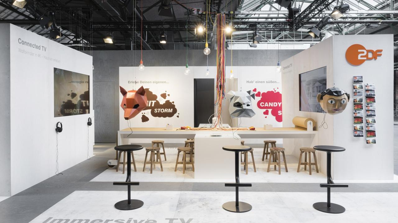 ZDF-Stand bei der re:publica 2016