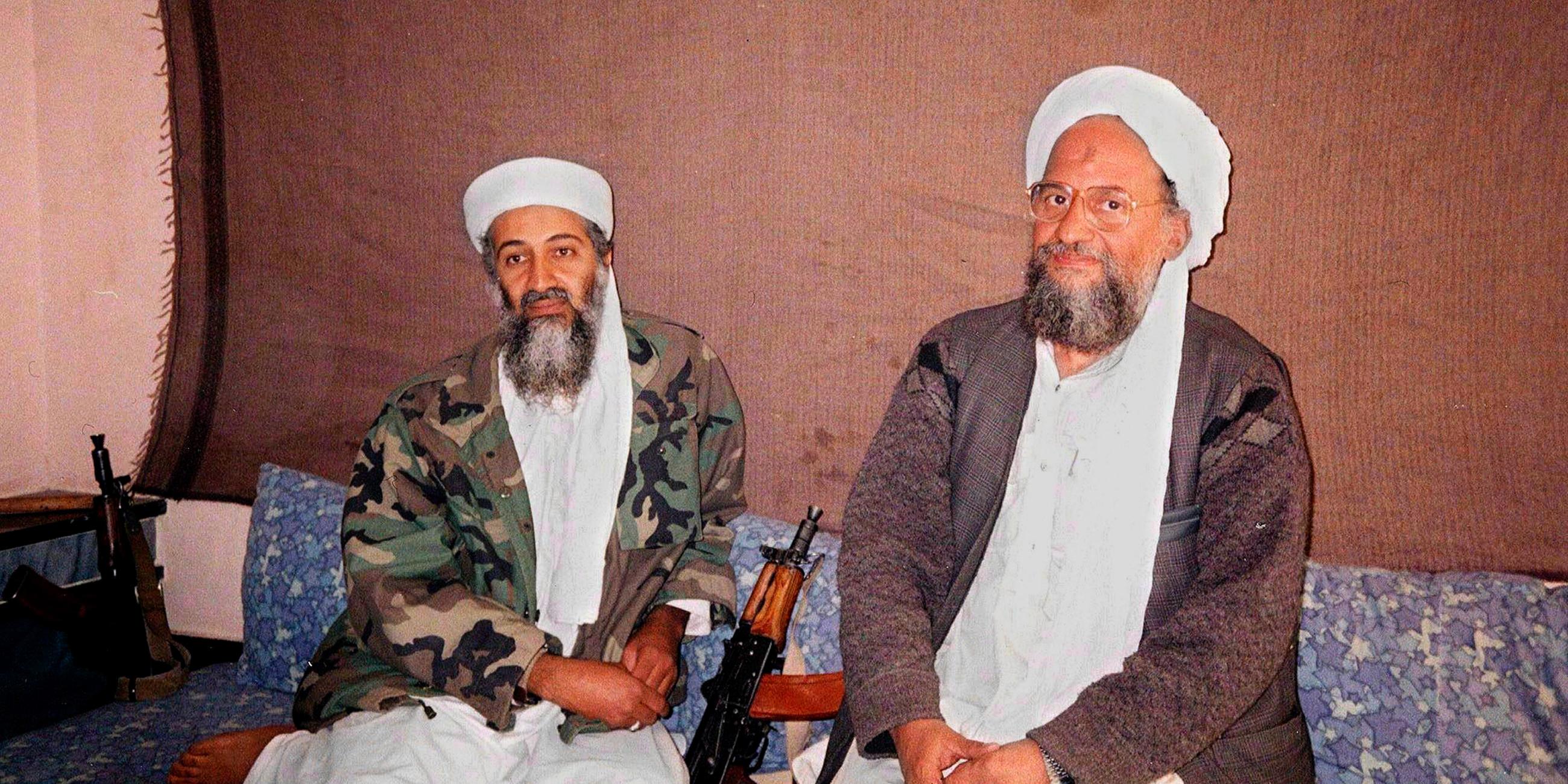 Osama bin Laden und Aiman al-Sawahiri
