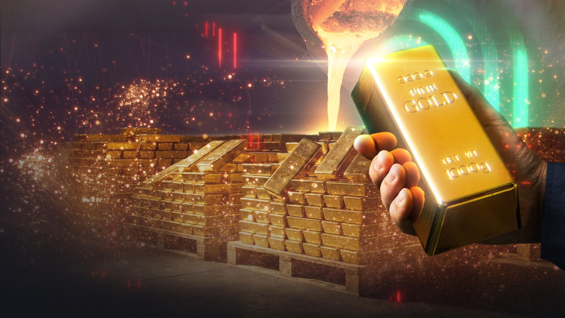 Schmuck, Goldbarren, Investment-Portfolios: Wer mit Gold handelt, macht oft glänzende Gewinne. Lässt sich nachvollziehen, woher das Gold kommt? 