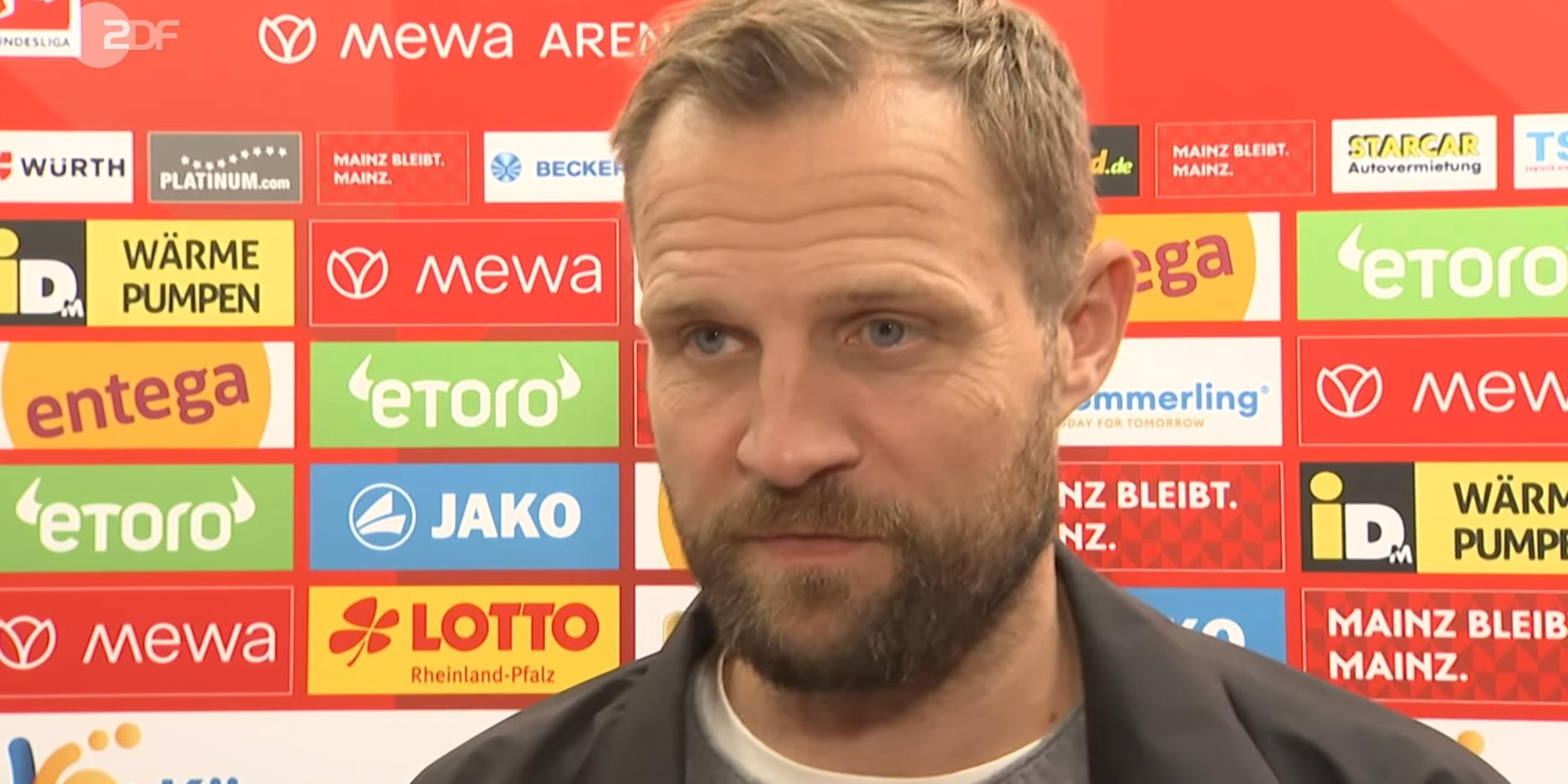 Mainz 05-Trainer Bo Svensson.