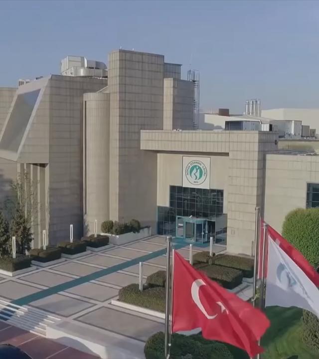 Gebäude der Börse in Istanbul von außen