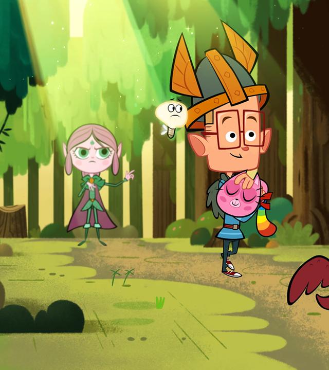 Ephi, Marcus und Ratrick machen sich auf den Weg zum Namu-Baum. Ihre Mission ist es, ihn von dem Angriff bösartiger Kreaturen zu befreien. Auf dem Weg dorthin begleitet sie eine Regenbogenkatze, die Marcus auf dem Arm hält. Ephi läuft ihnen mit schlechtgelaunter Miene hinterher, da sie der kleinen Katze nicht traut.