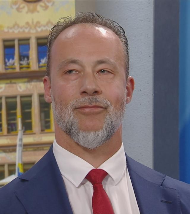 Jan Bollinger von der AfD mit einer Reaktion zur Landtagswahl in Rheinland-Pfalz.