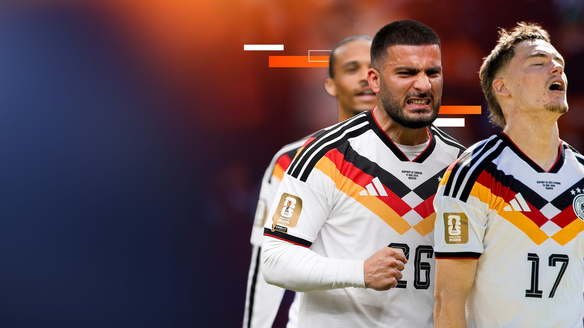 Leroy Sane, Deniz Undav, Florian Wirtz