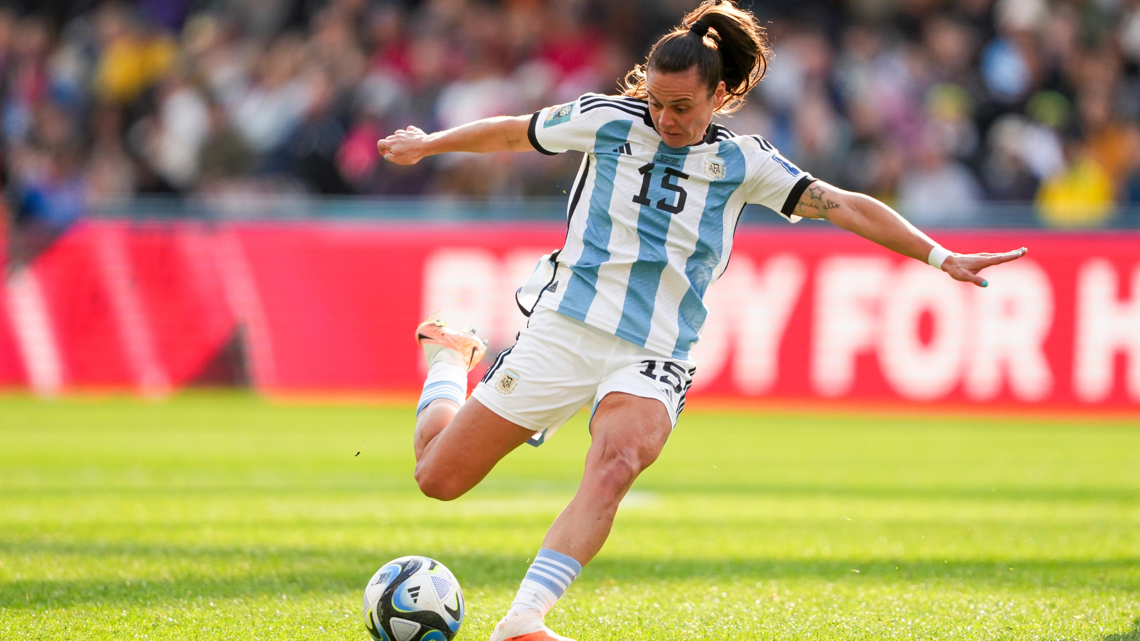 Florencia Bonsegundo bei der Fußball-WM der Frauen 2023.