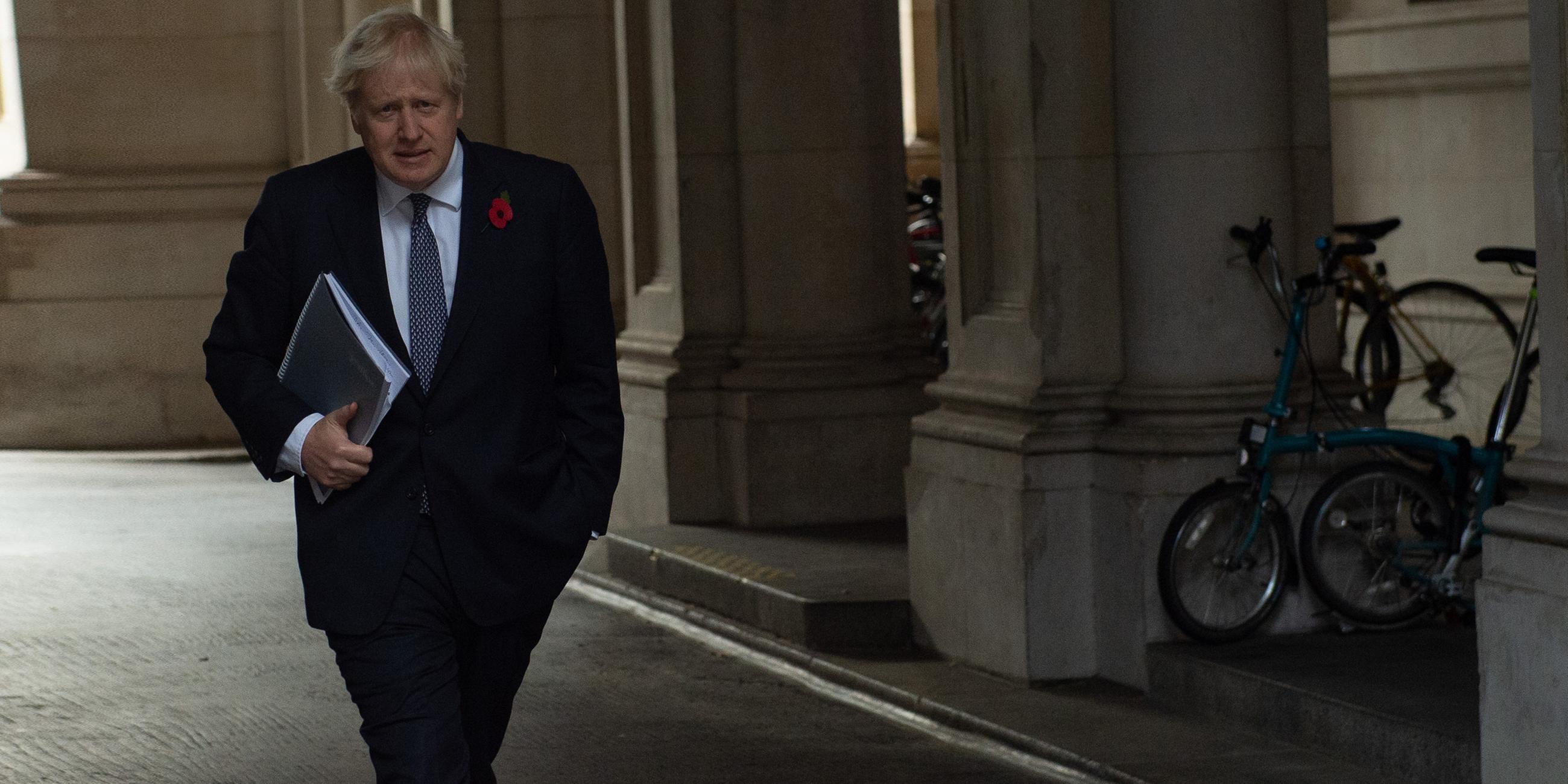 Boris Johnson am 10.11.2020 in London