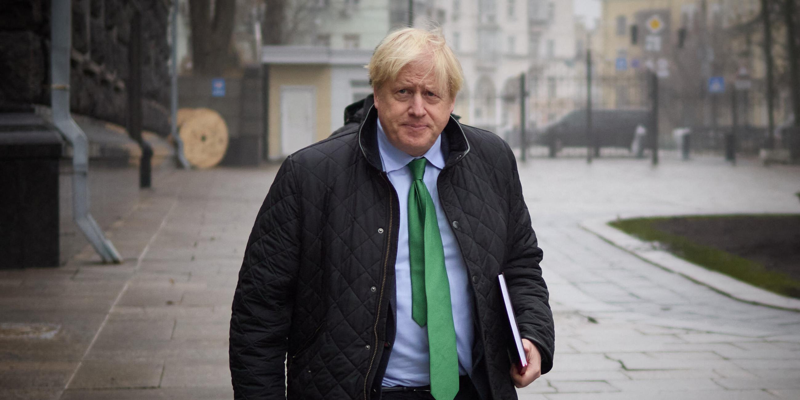 Boris Johnson in Kiew