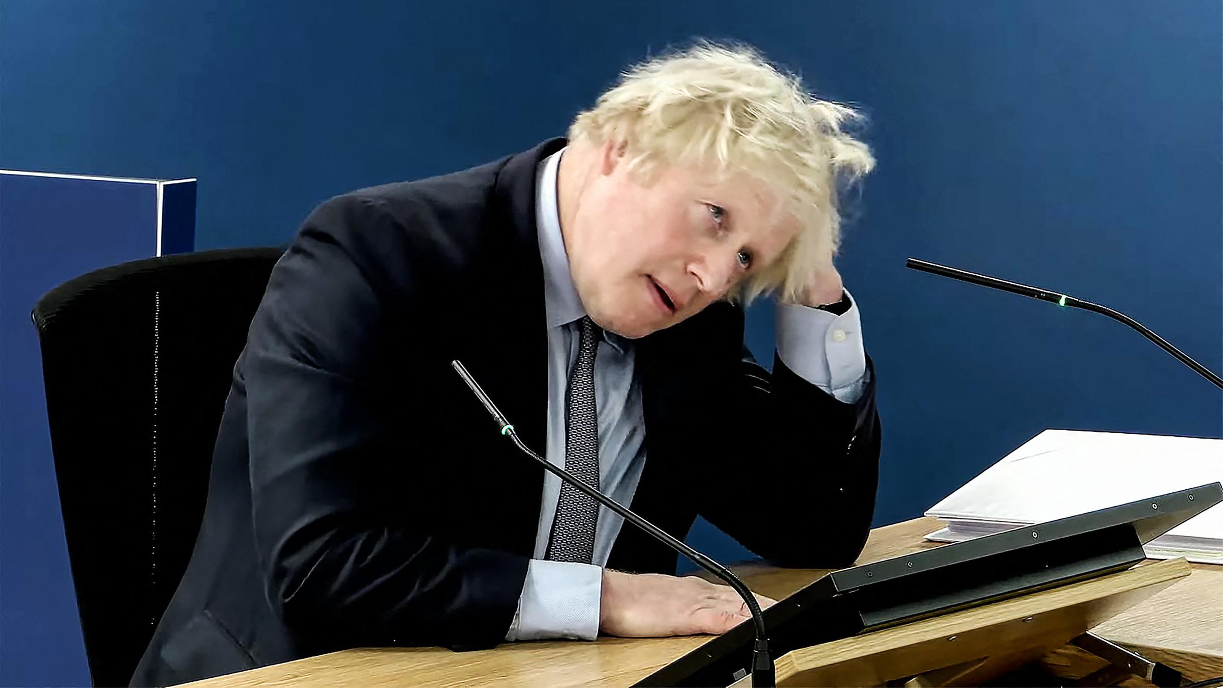 Boris Johnson, aufgenommen am 06.12.2023 in London