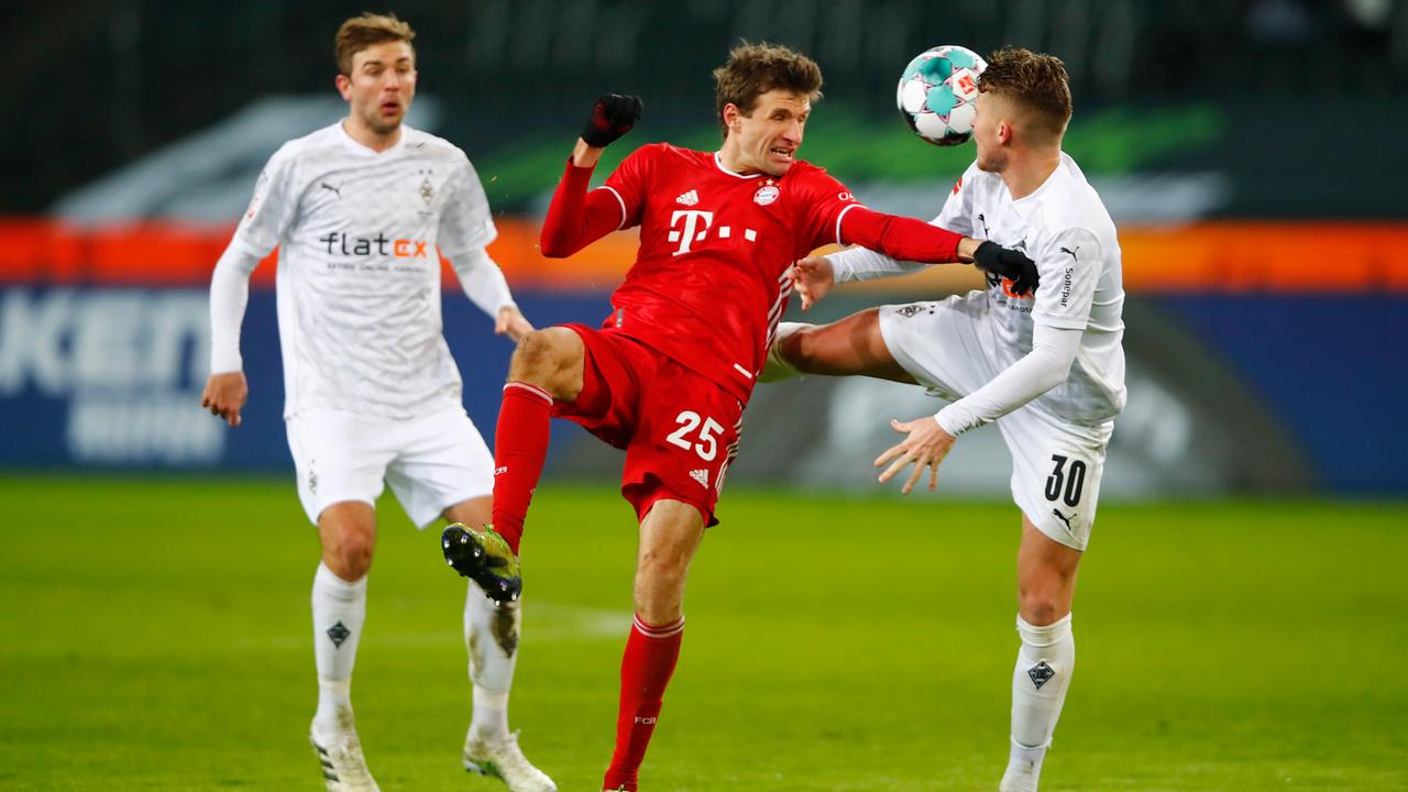 3:2 nach 0:2: Gladbach schlägt den FC Bayern